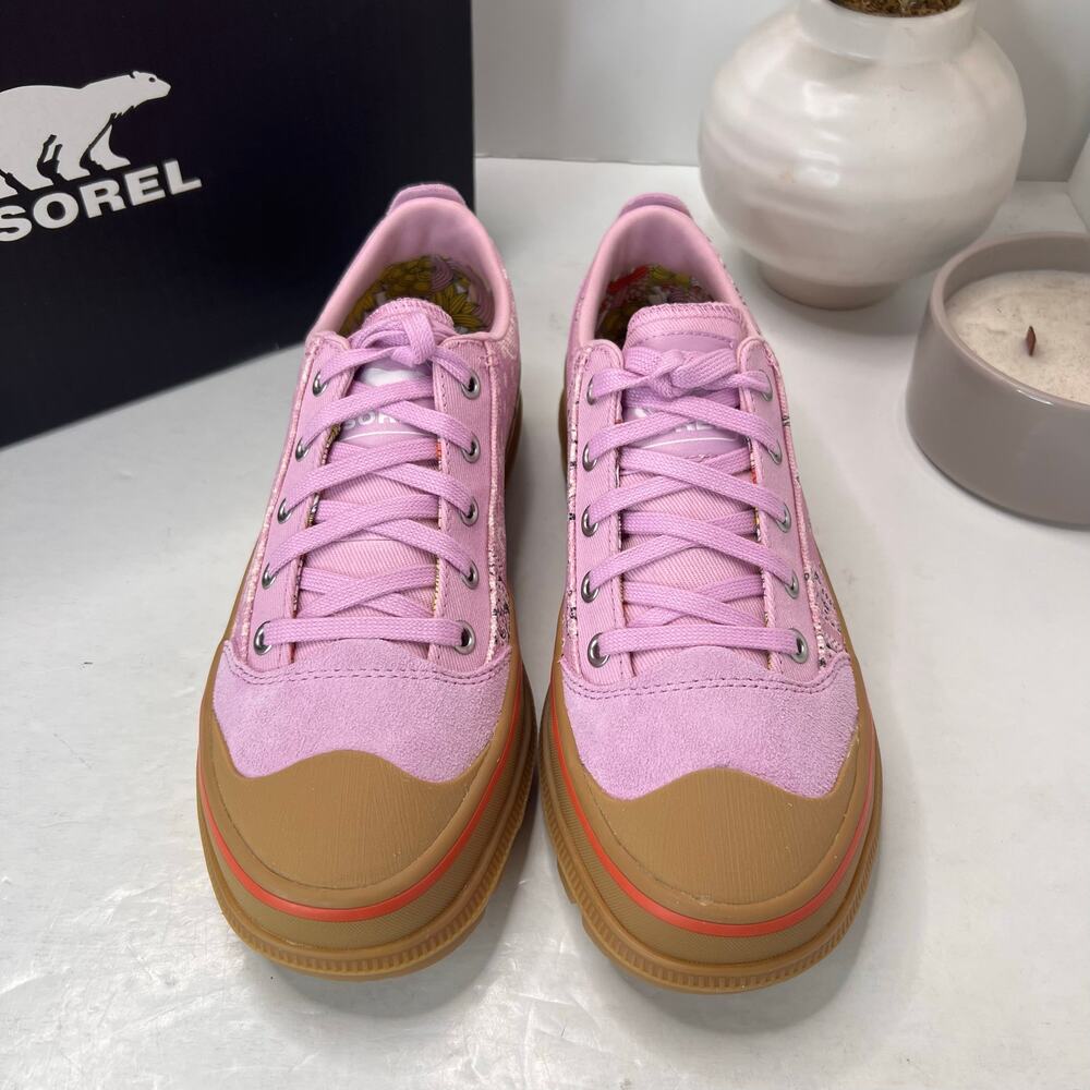 Sorel Pink and Tan Sneakers - Picture 5 of 10